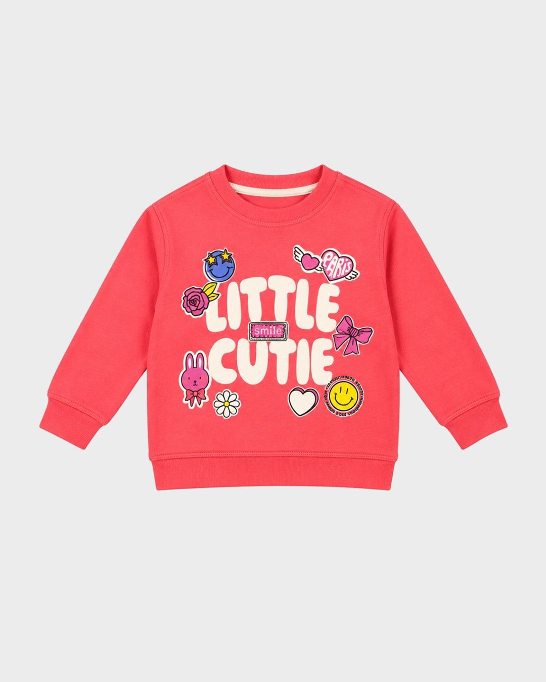 Little Cutie Printed Sweatshirt for Girls